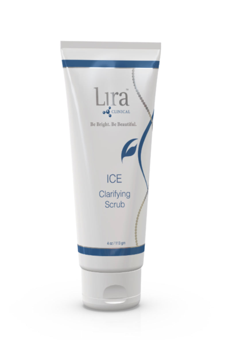 Ice clarifying scrub