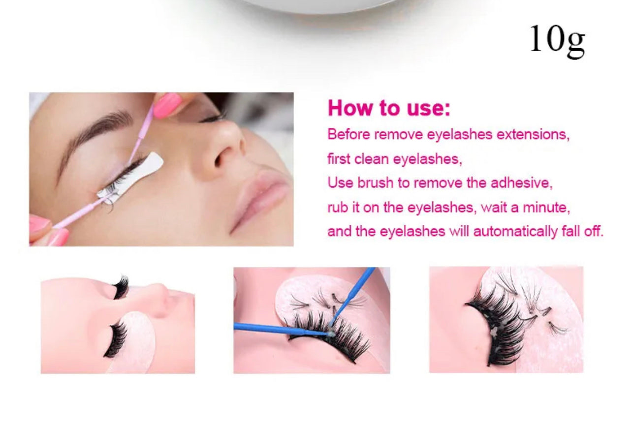 Eyelash remover