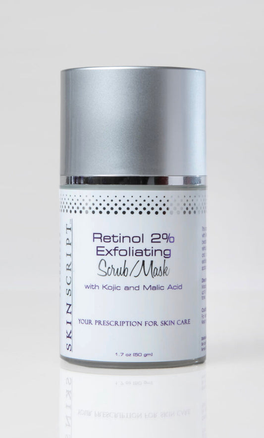 Retinol 2% Exfoliating Scrub/Mask